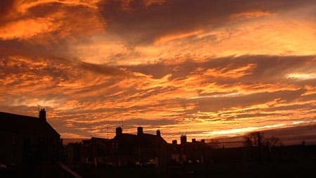 Artardecer en Swinton