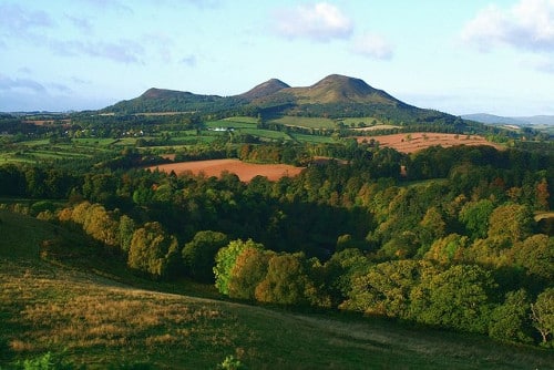 Vistas de Eildon Hill