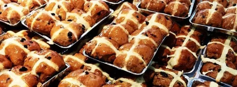 Hot Cross Buns durante la Semana Santa de Escocia