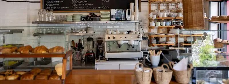 Cafetería en la New Town de Edimburgo