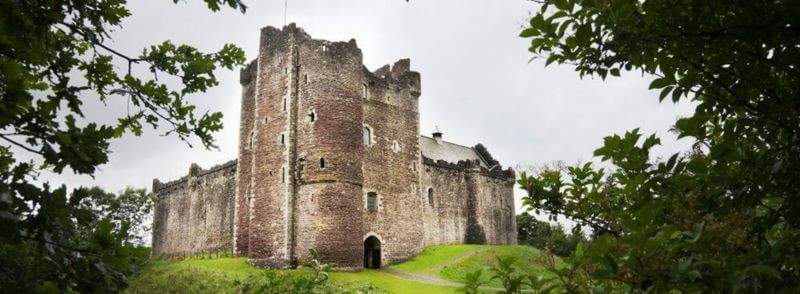 Visita al Castillo de Doune o Castillo de Outlander en Escocia, Reino Unido