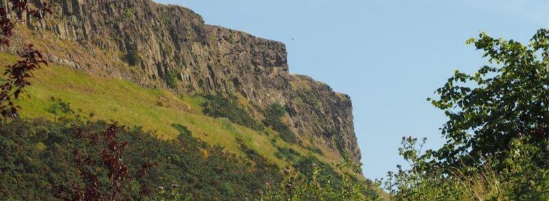 Arthur's Seat en Holyrood Park en Edimburgo