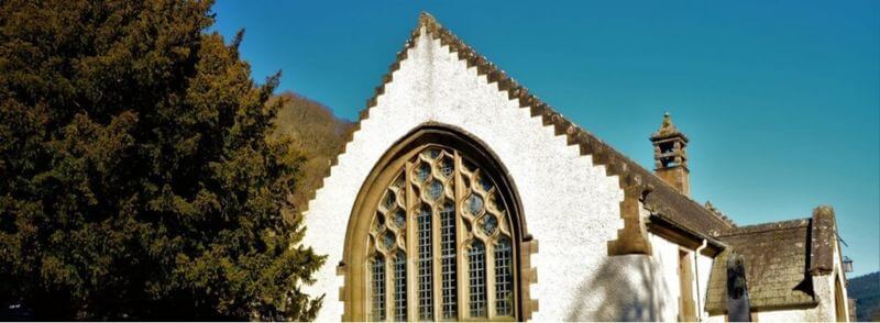 Iglesia de Fortingall en Perthshire en Escocia