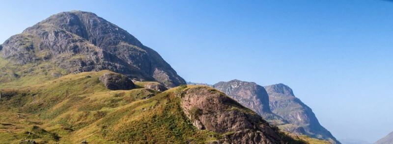 Three Sisters o Las Tres Hermanas en Glencoe, Escocia