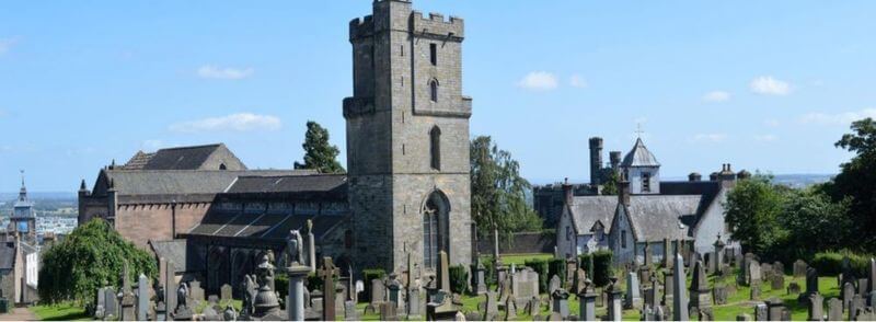Iglesia de Stirling en Escocia