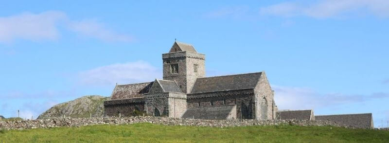 Abadía de Ionna en la Isla de Ionna en Escocia, Reino Unido