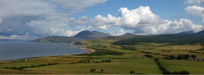 Isla de Arran en Escocia