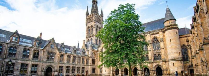 Universidad de Glasgow en Escocia, Reino Unido
