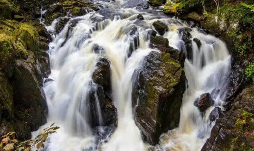 Cascada Black Linn en The Hermitage Forest