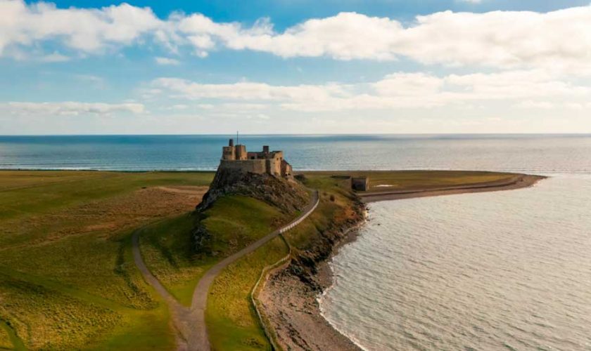 Castillo de Holy Island