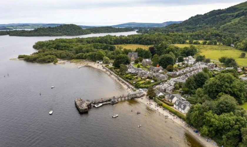 Villa de Luss en Lago Lomand