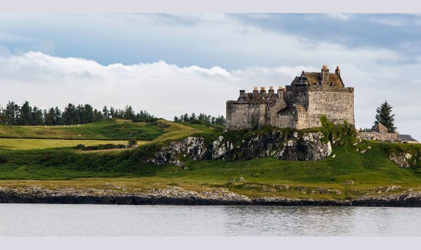 Duart Castle en la Isla de Mull, Escocia